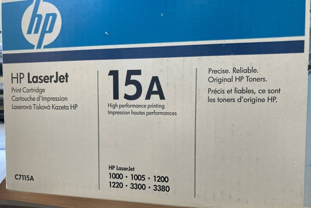 HP 15A (C7115A) fekete [2500 oldal] eredeti toner